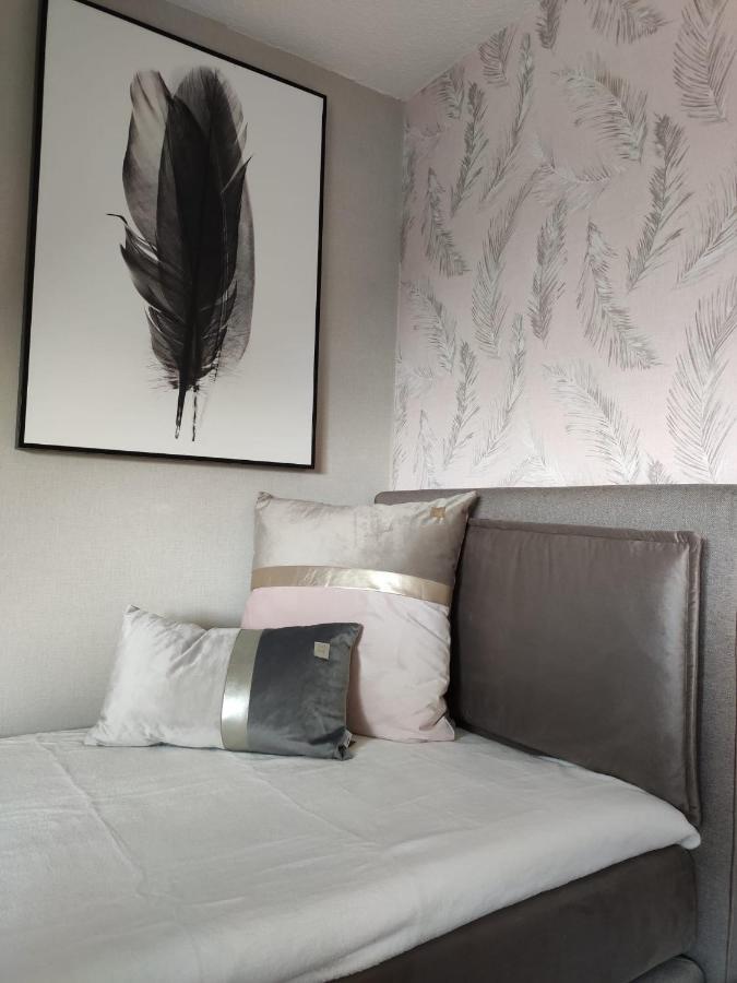 Ferienhaus Blaue Blume Mit 11 Kw Ladestation, Kamin, Terrasse, Eingezaeuntem Garten, Sauna, Wlan, Netflix, 2 Hunde Willkommen! Güntersberge Kültér fotó
